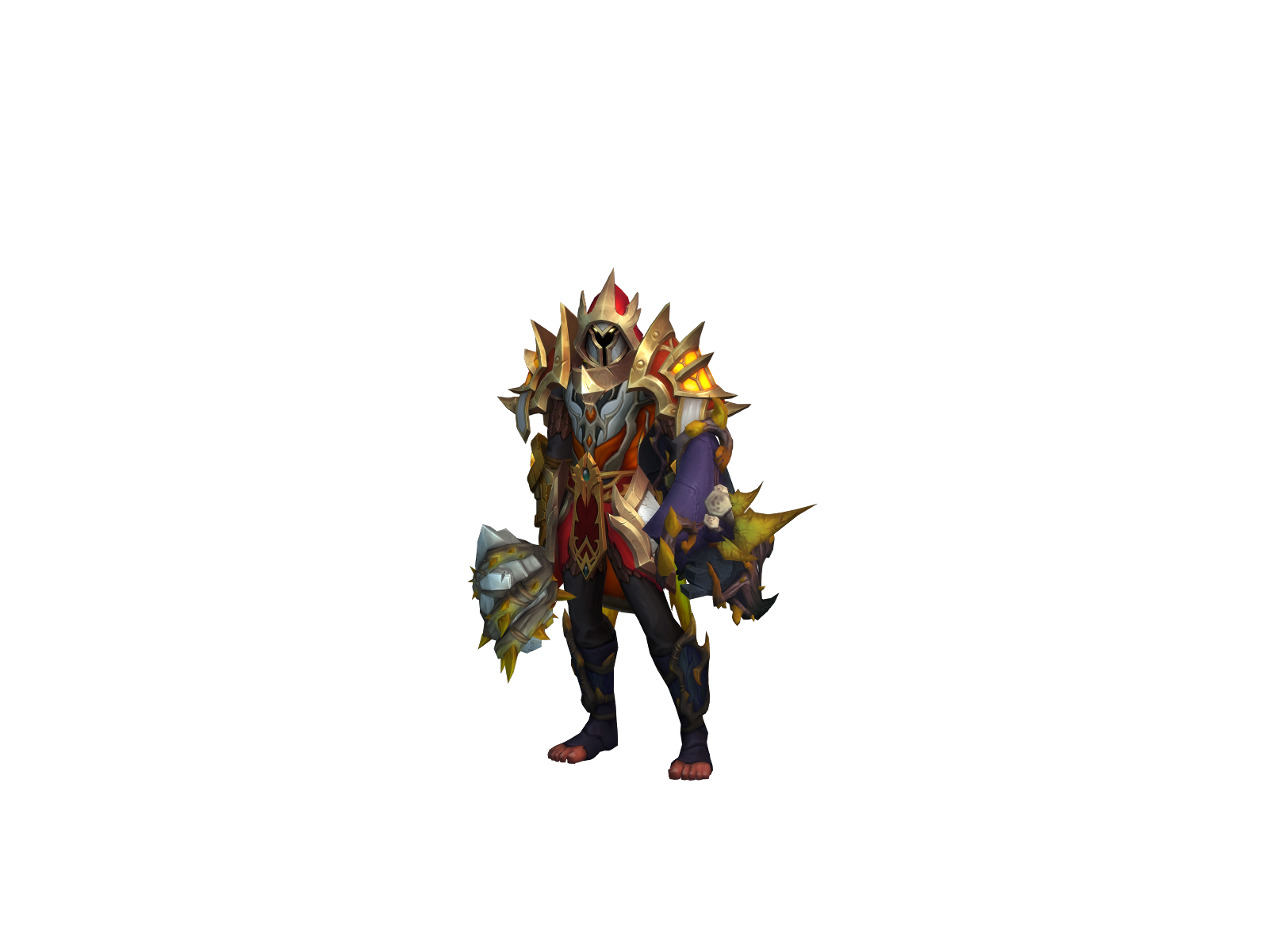 Huwglyndur 3D character render