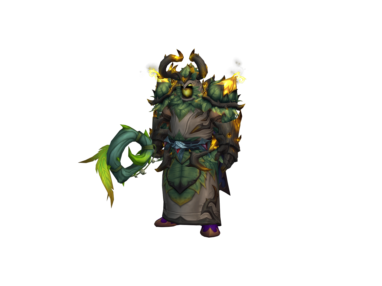 Archdruid 3D character render