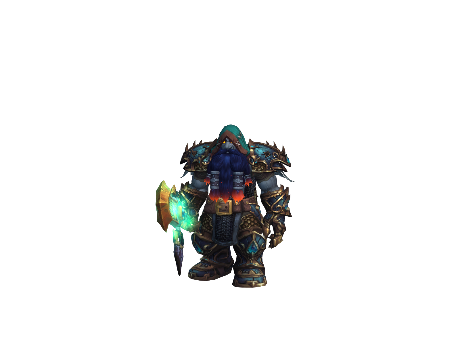Ashtron 3D character render