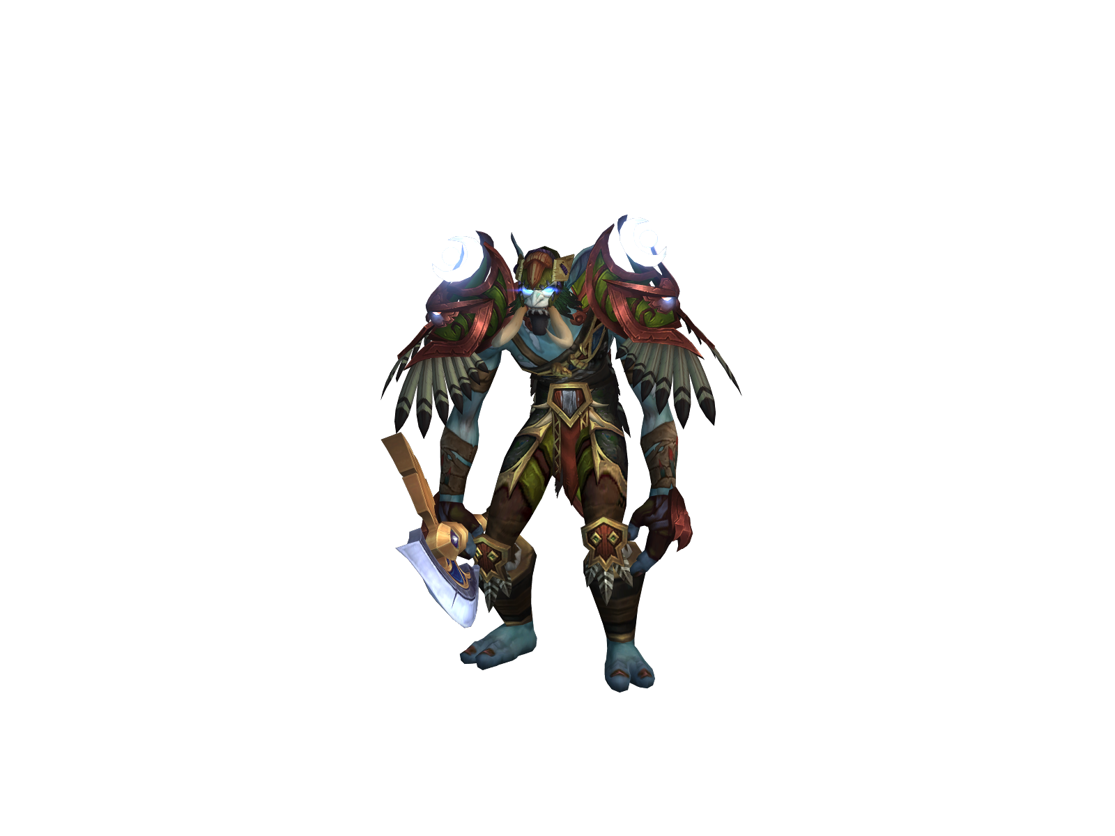 Drakkano 3D character render