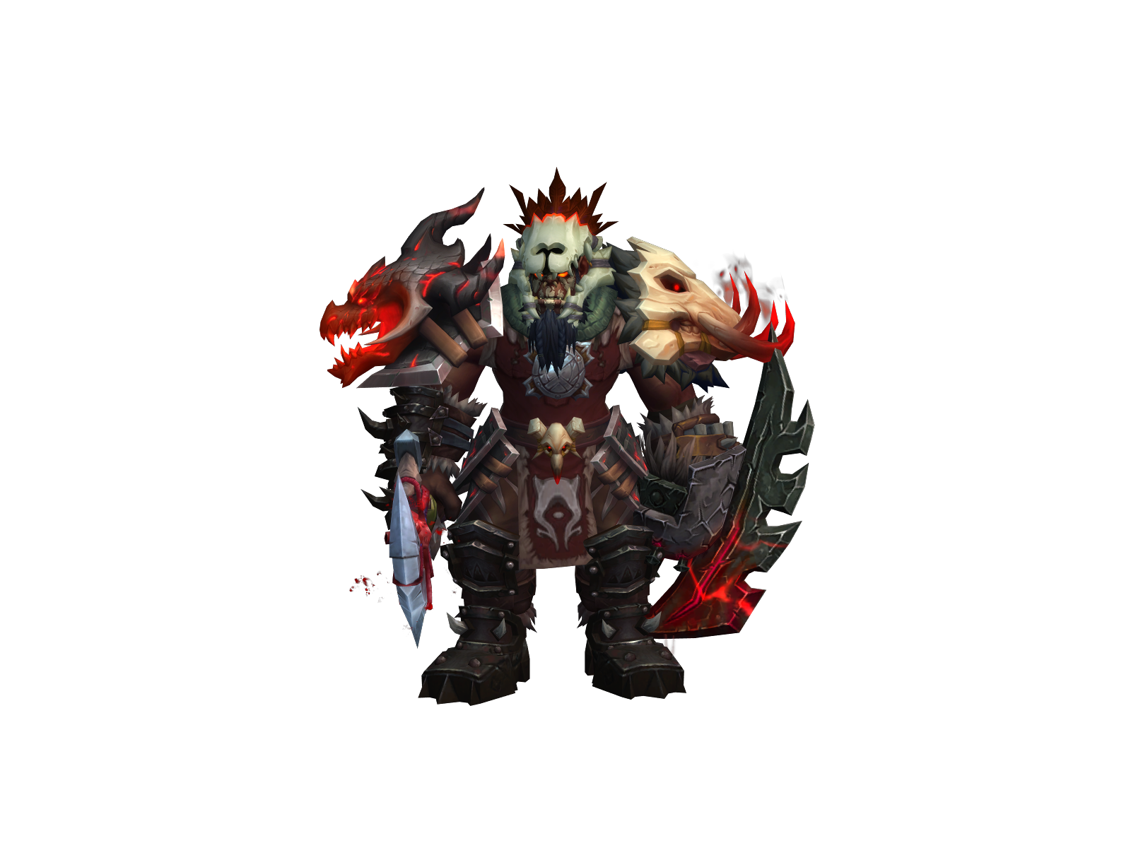 Zargruk 3D character render