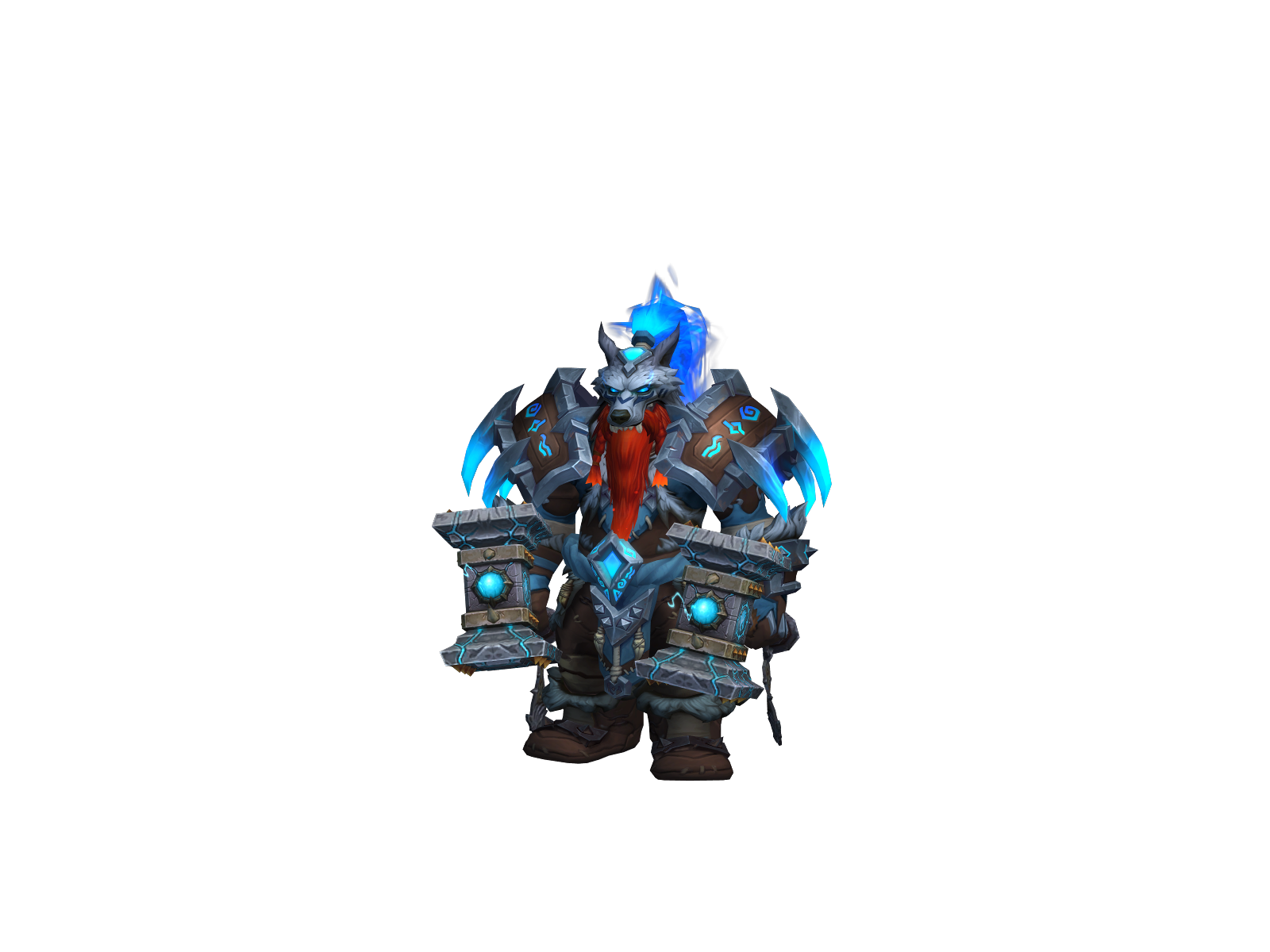 Thunderhamer 3D character render