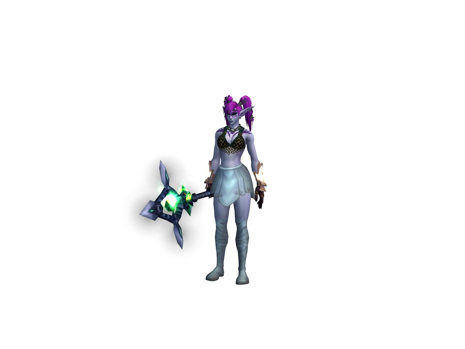 Hottieshark 3D character render