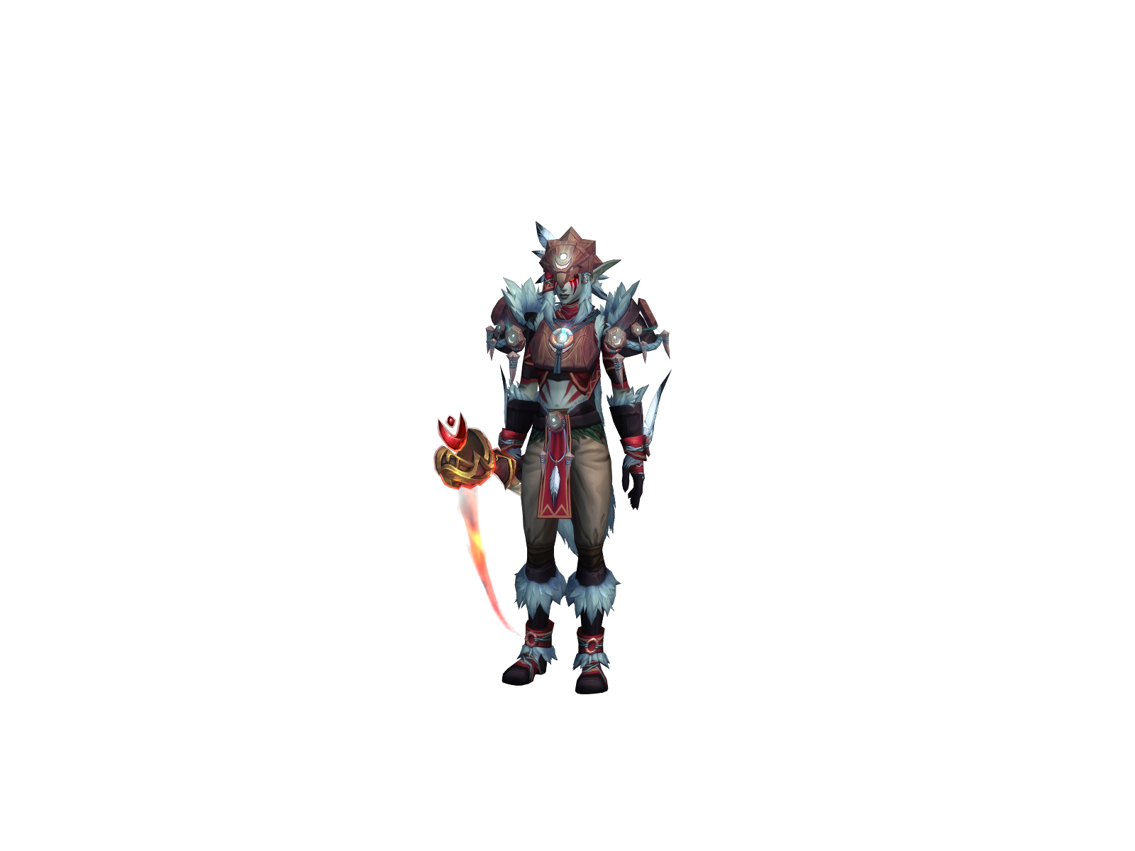 Mysticroots 3D character render
