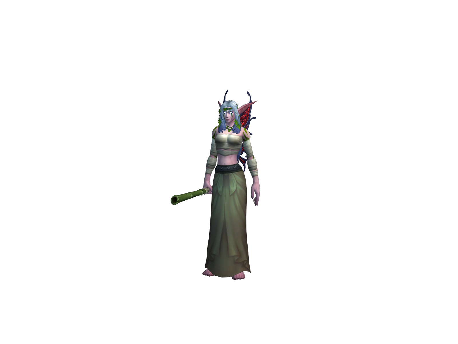 Sunhime 3D character render