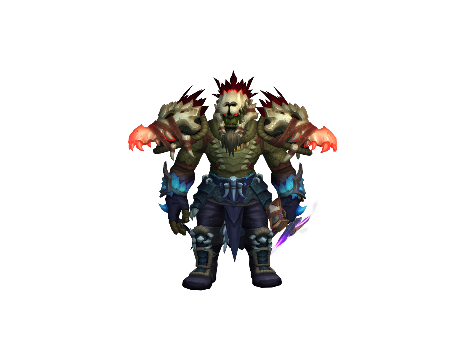 Kronoverfang 3D character render