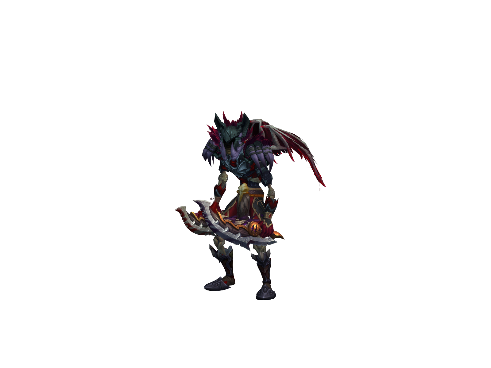 Abstract 3D character render