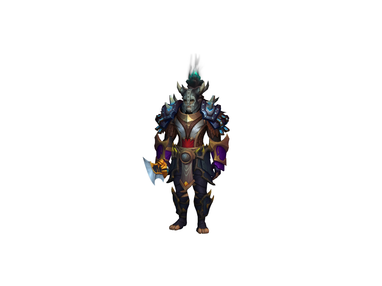 Valon 3D character render