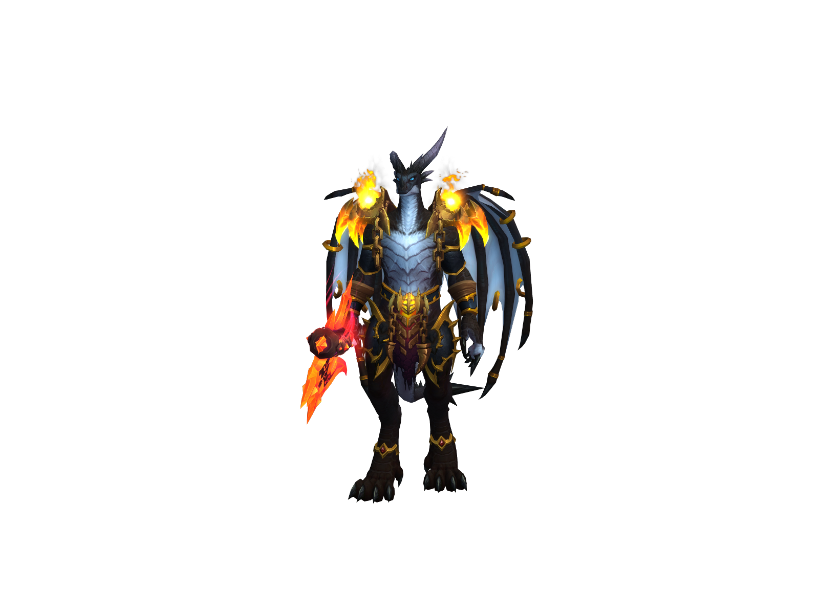 Kyzir 3D character render