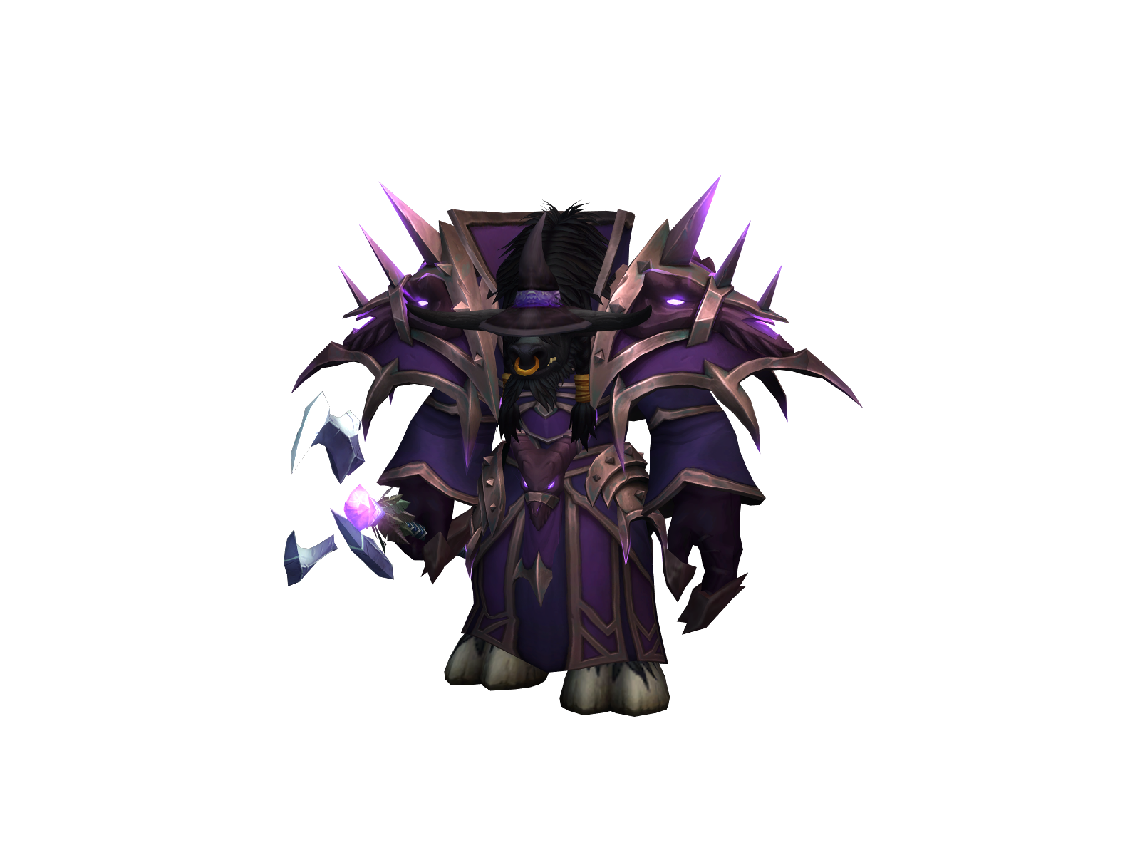 Fright 3D character render