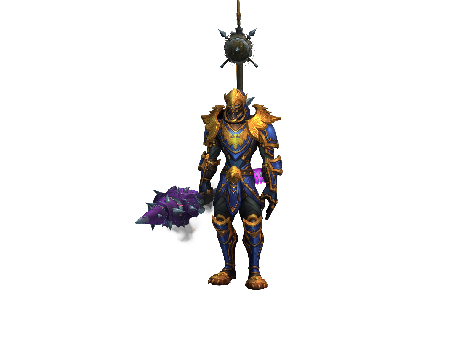 Klyadedfogud 3D character render