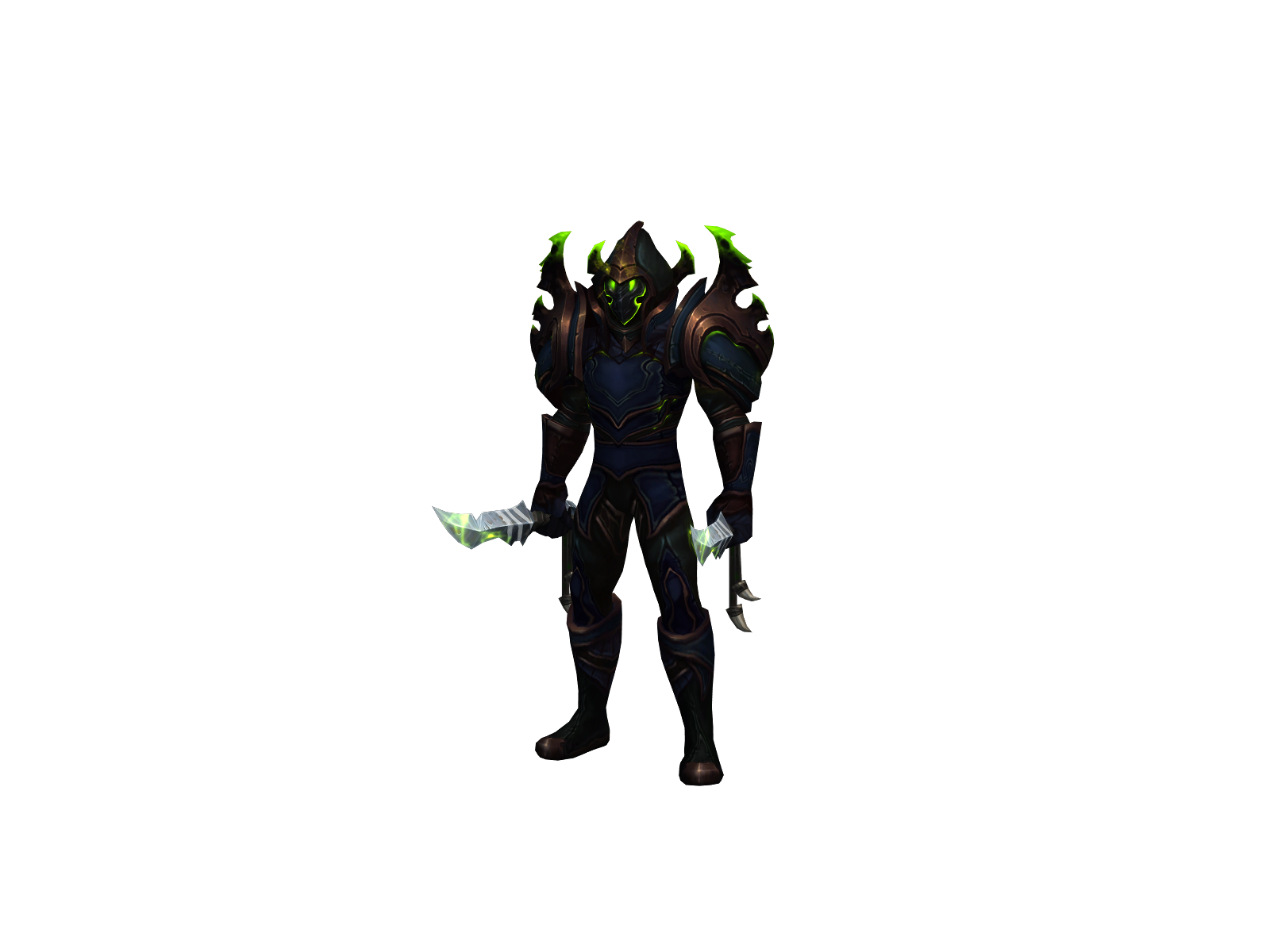 Mënace 3D character render