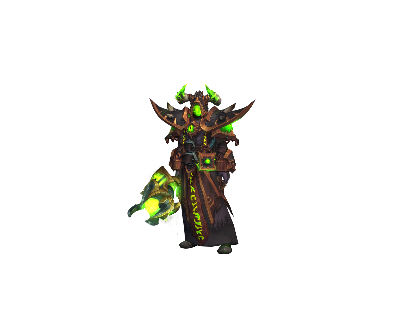 Baldraxus 3D character render