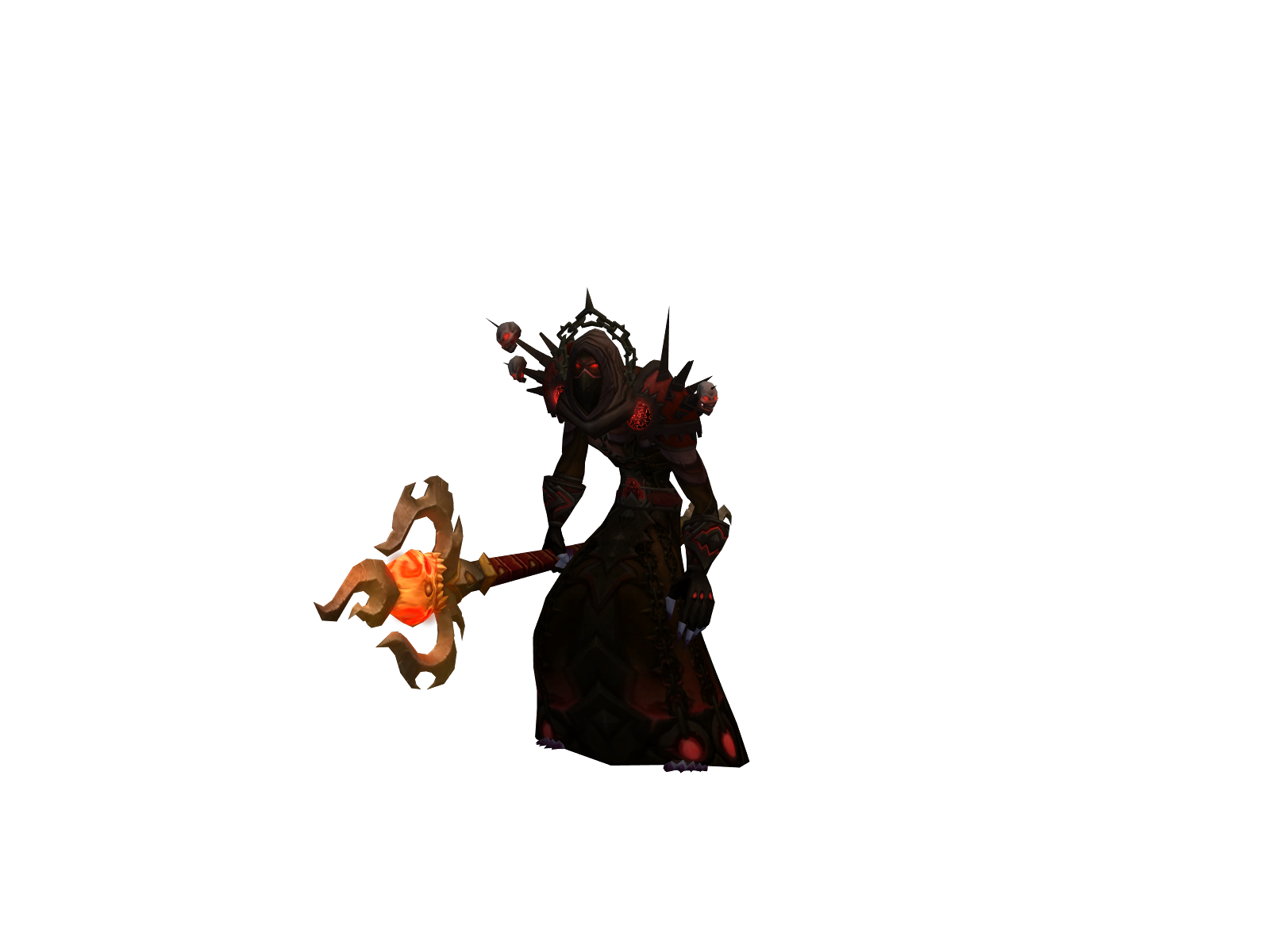 Nullock 3D character render
