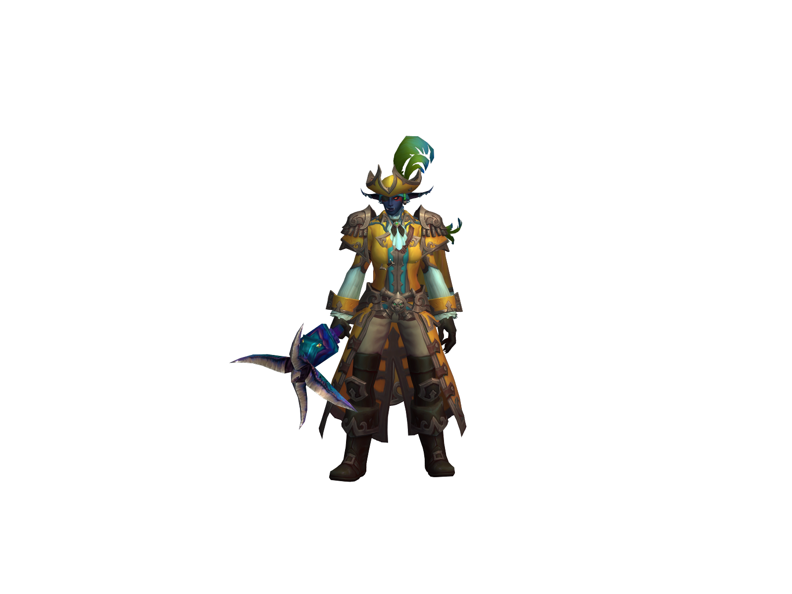 Razor 3D character render