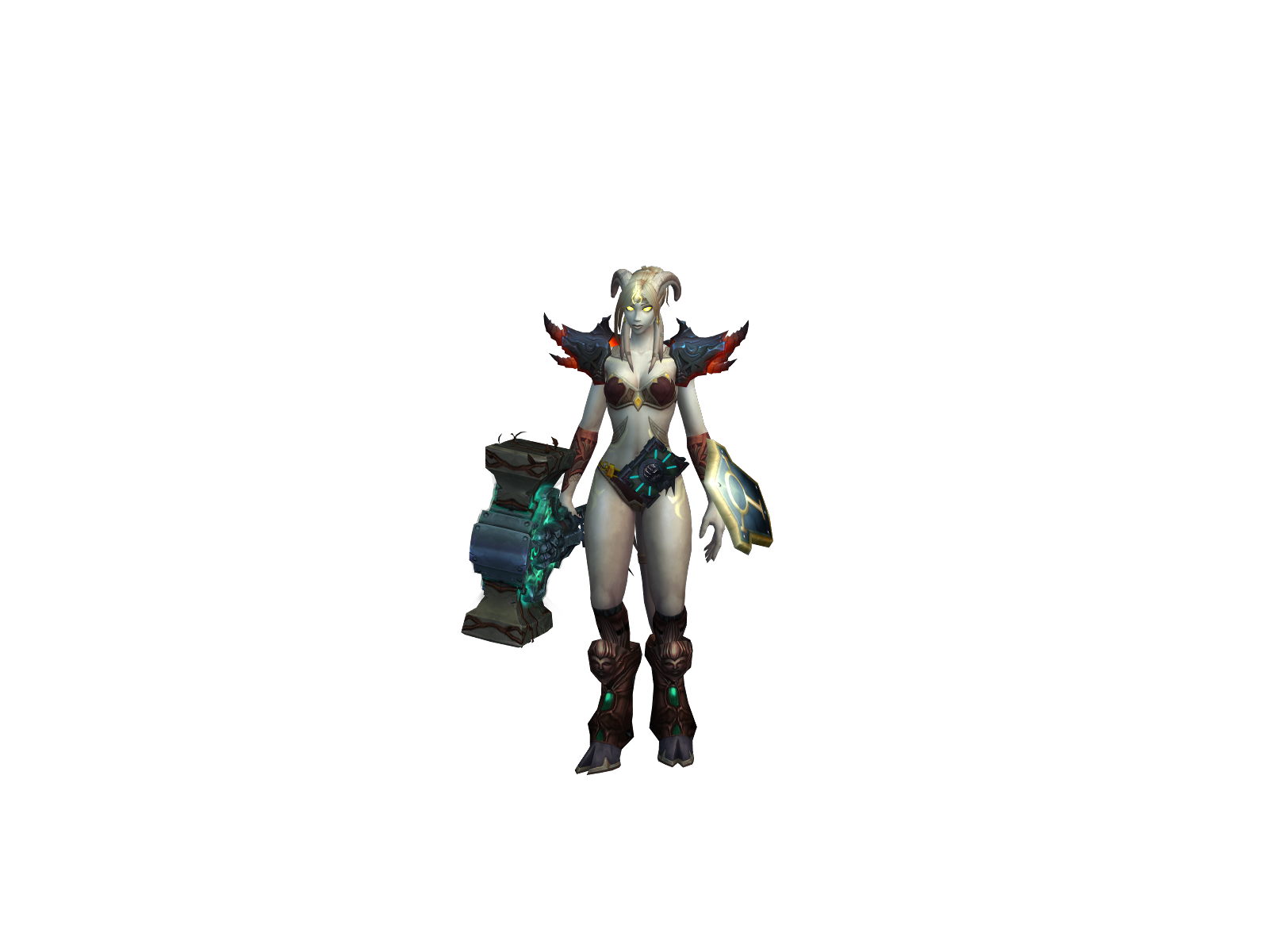 Vinébell 3D character render