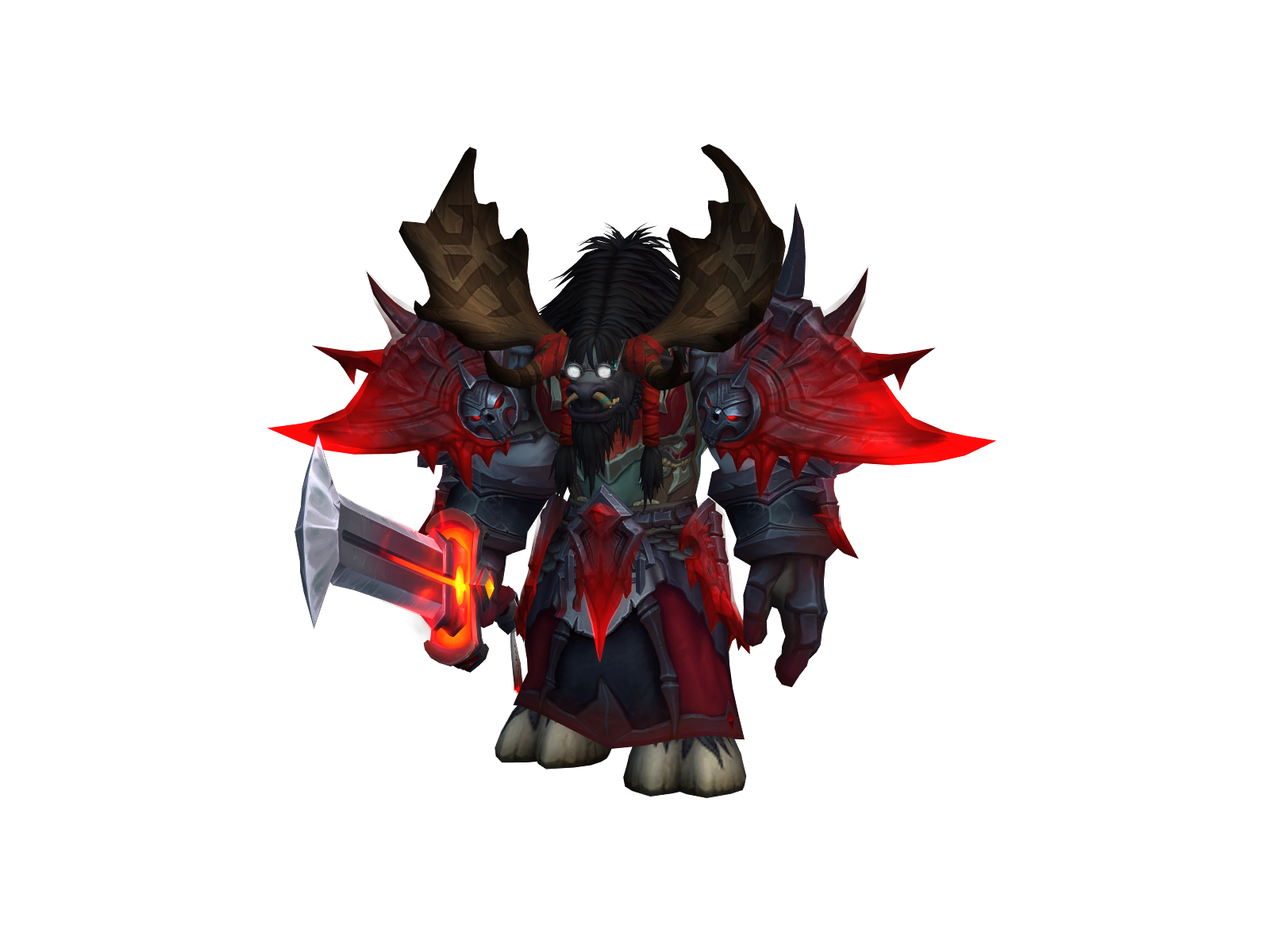 Weak 3D character render