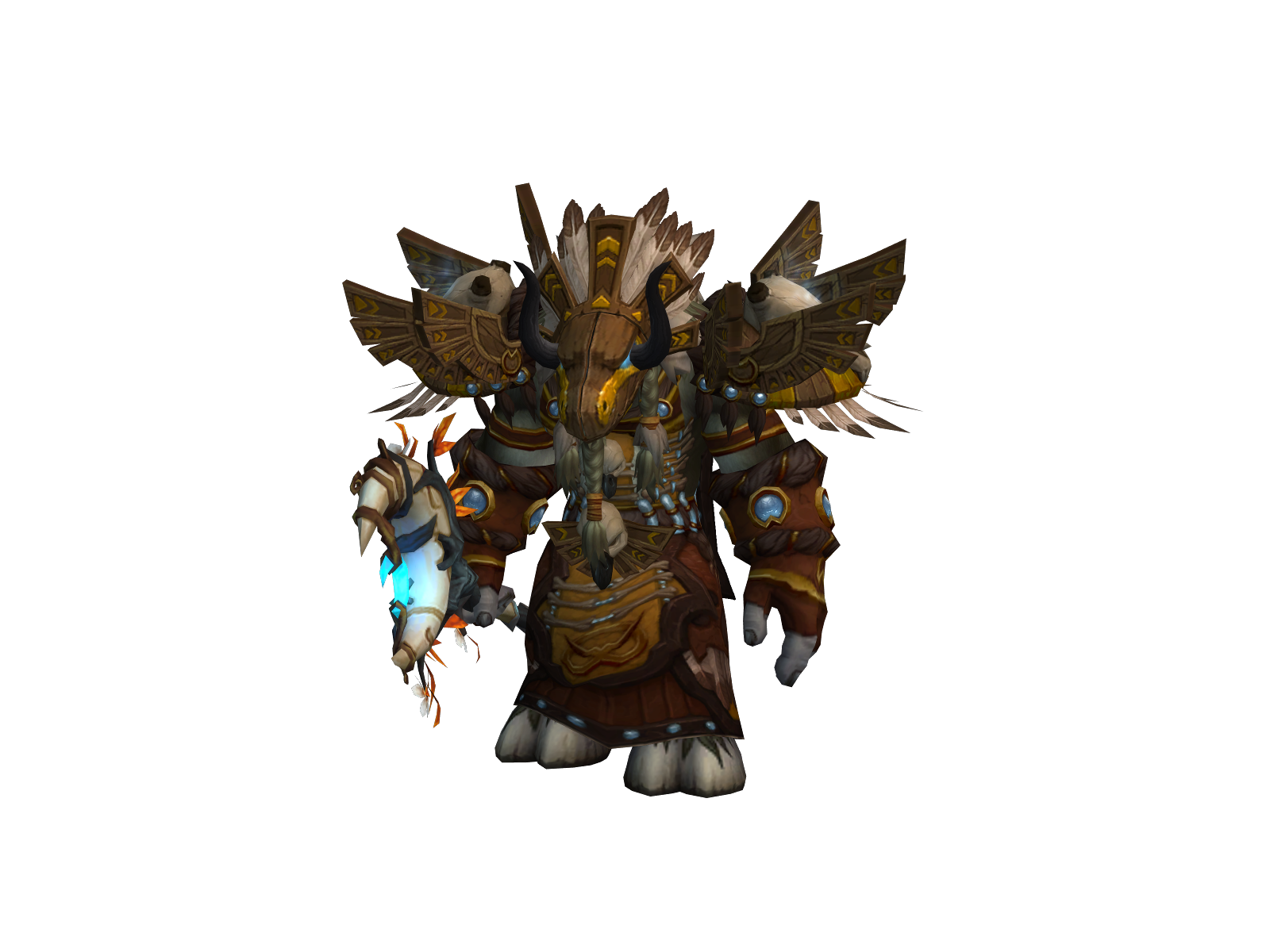 Steakncheese 3D character render