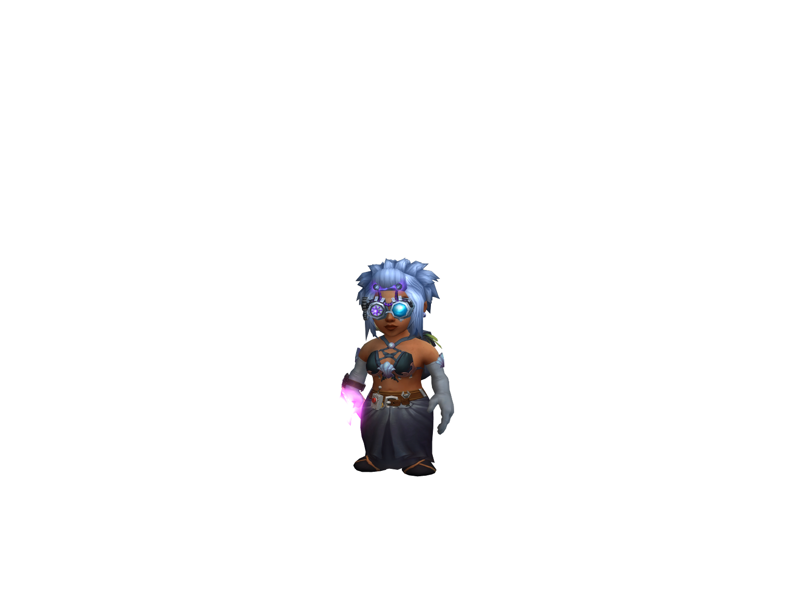 Adverb 3D character render