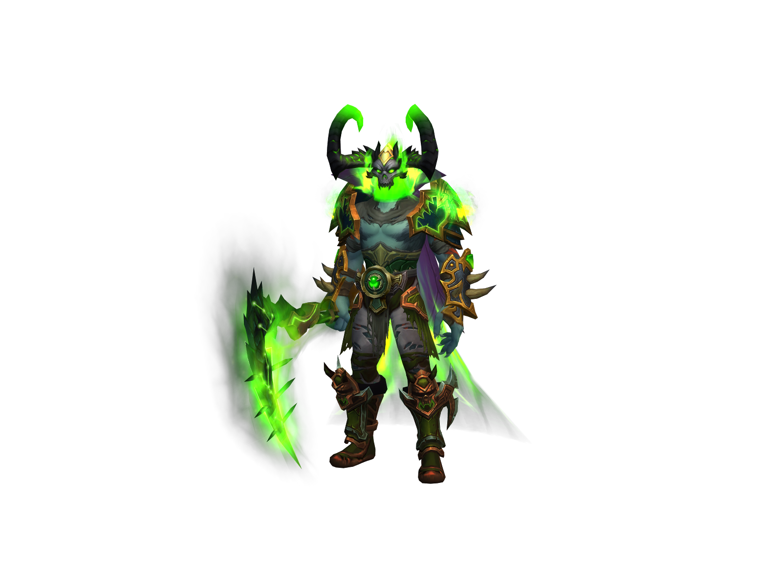 Greenclaw 3D character render