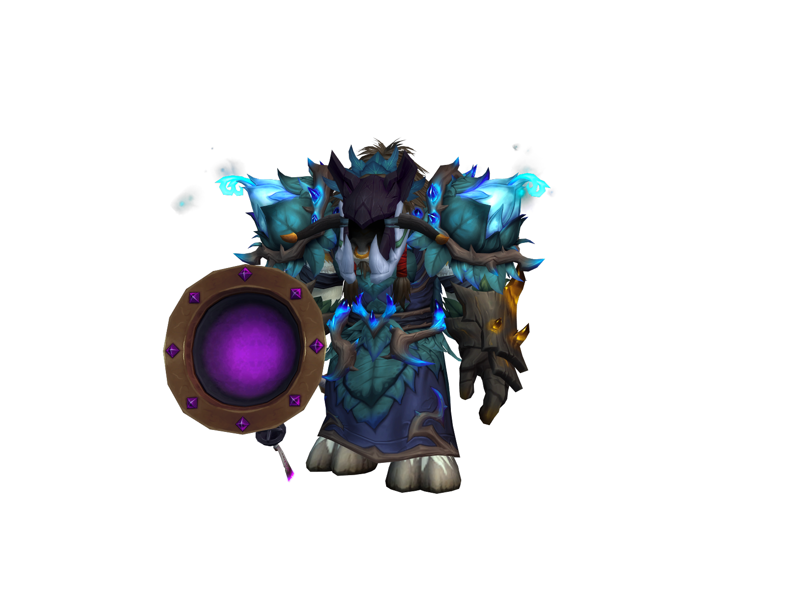 Thedruid 3D character render