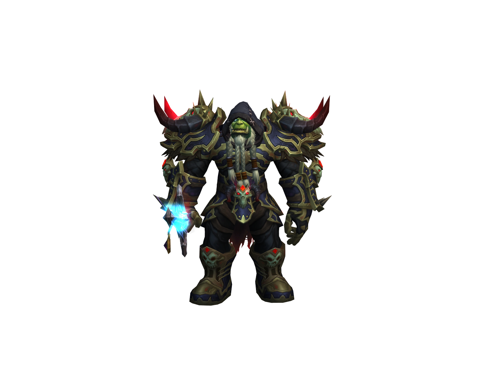 Grumpyknight 3D character render