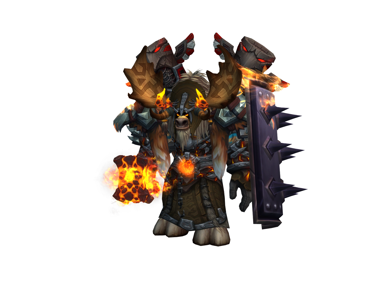 Oldwáys 3D character render
