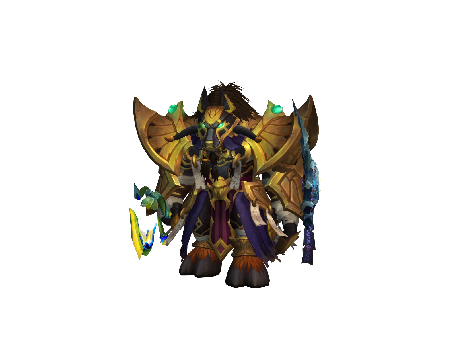Flaag 3D character render
