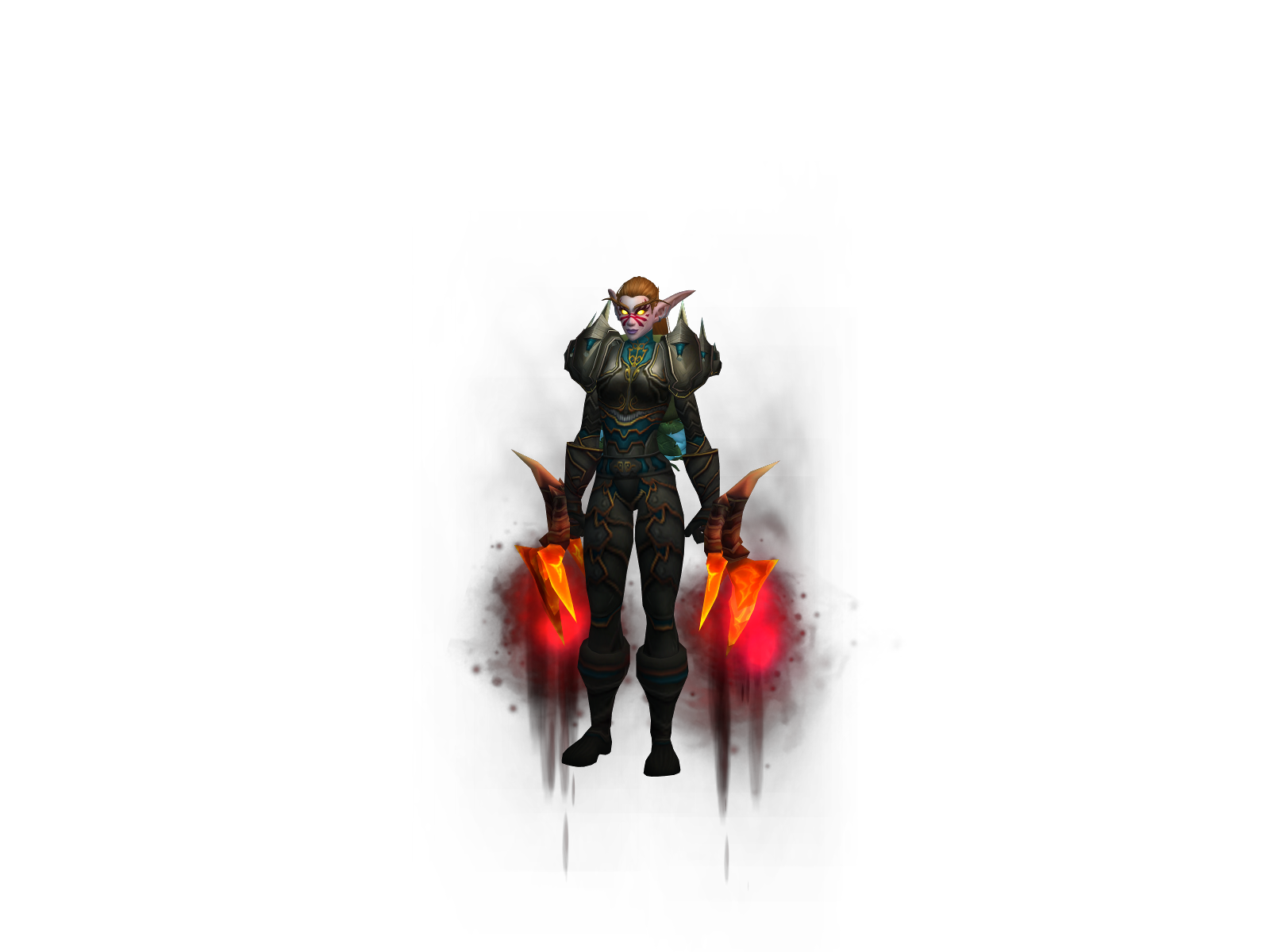 Shallia 3D character render