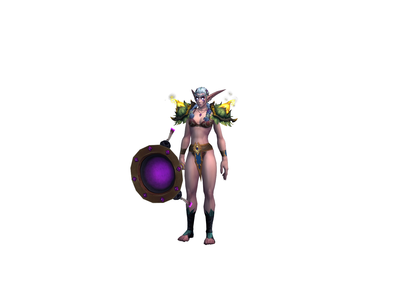 Alaanne 3D character render