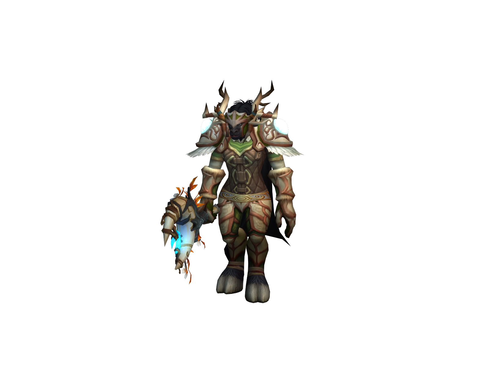 Eyrie 3D character render