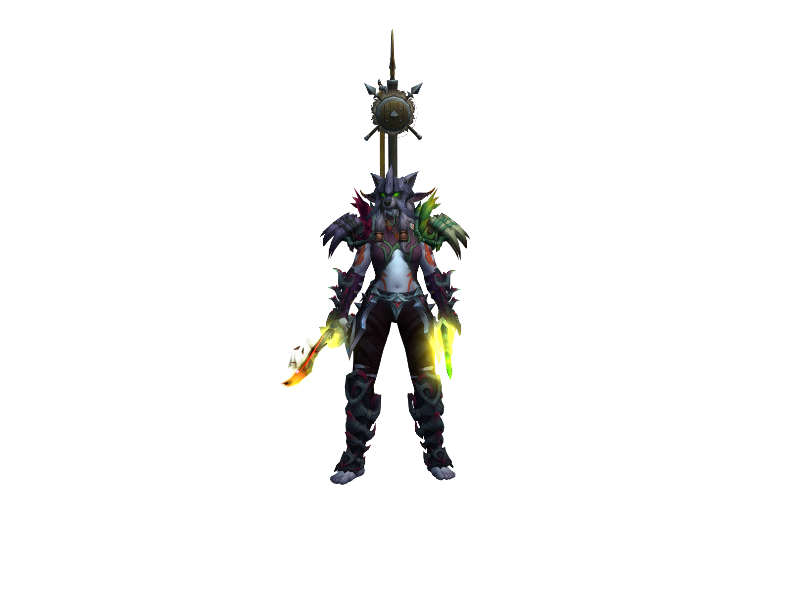 Shanachie 3D character render