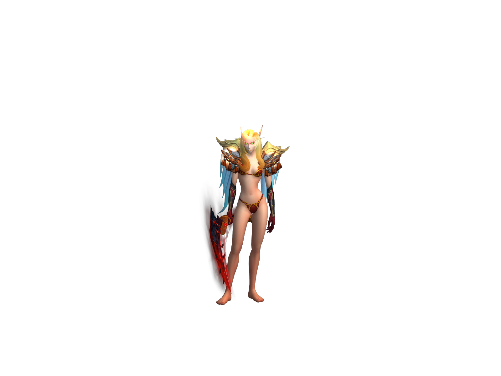 Zarilin 3D character render