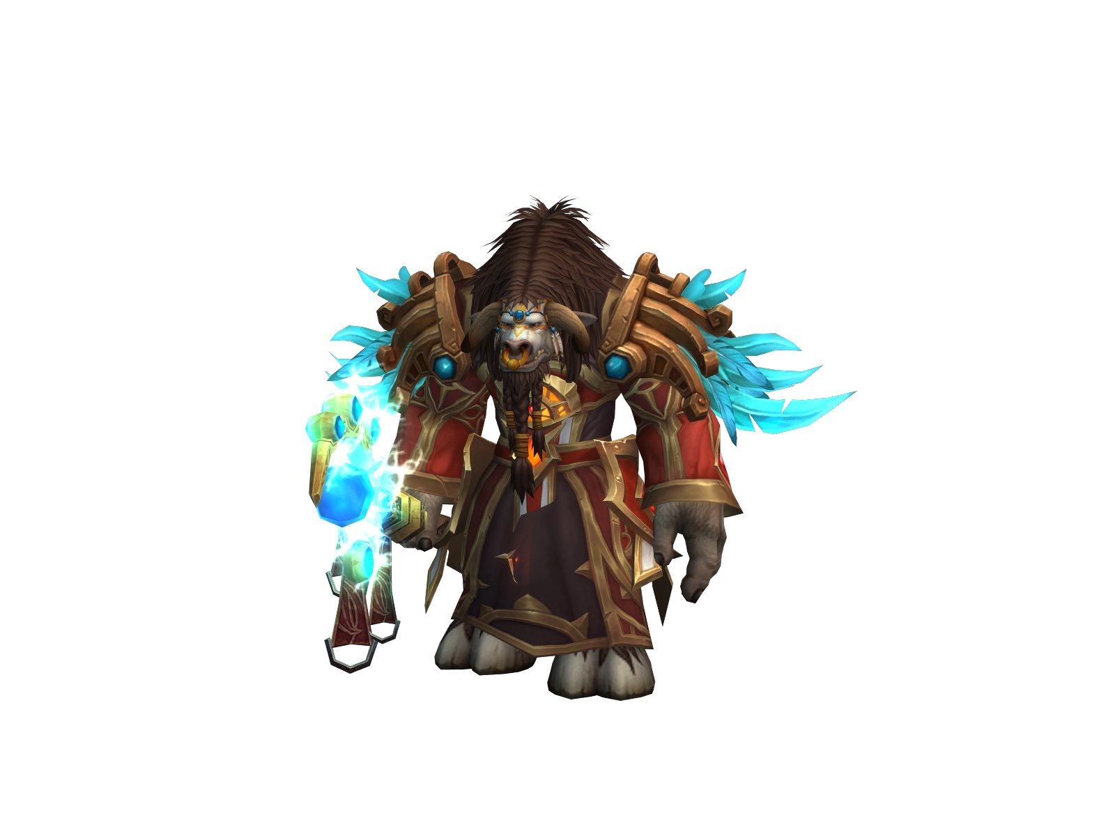 Yelin 3D character render