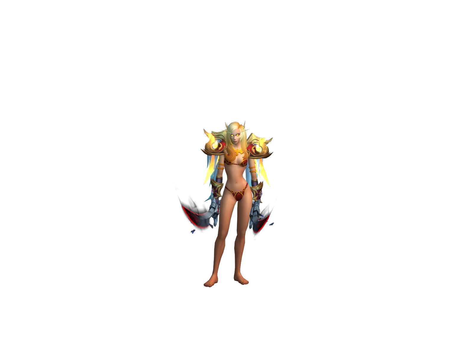 Zaraldrae 3D character render