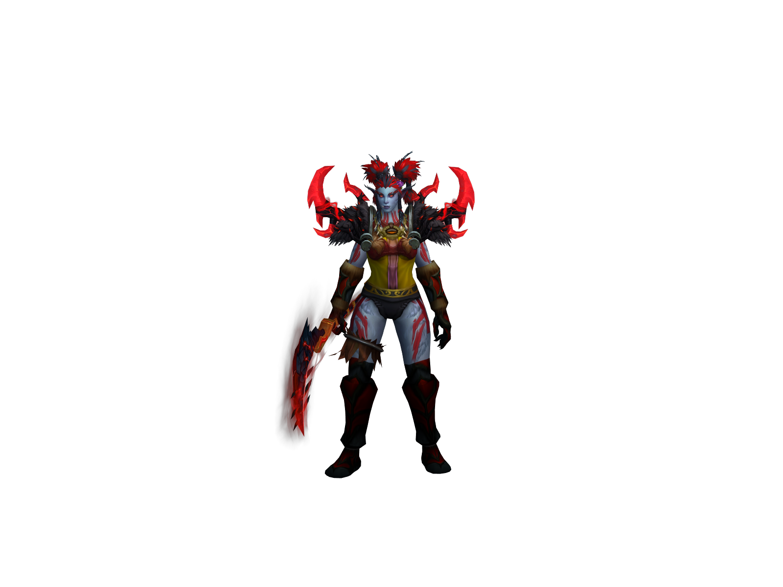 Syaanara 3D character render