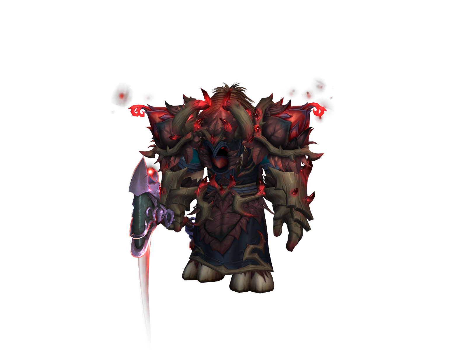 Foxform 3D character render