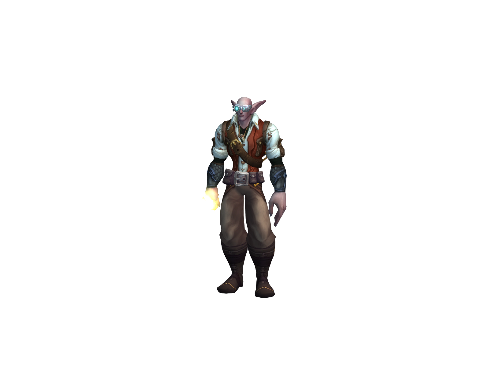 Soulmerc 3D character render