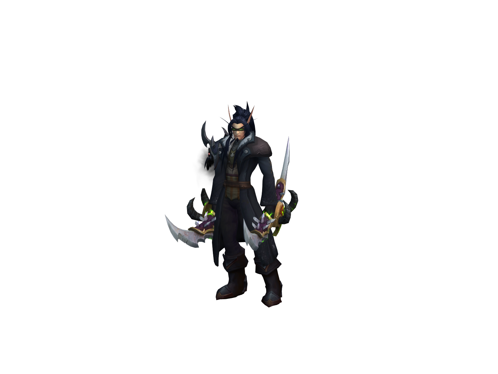 Corvian 3D character render