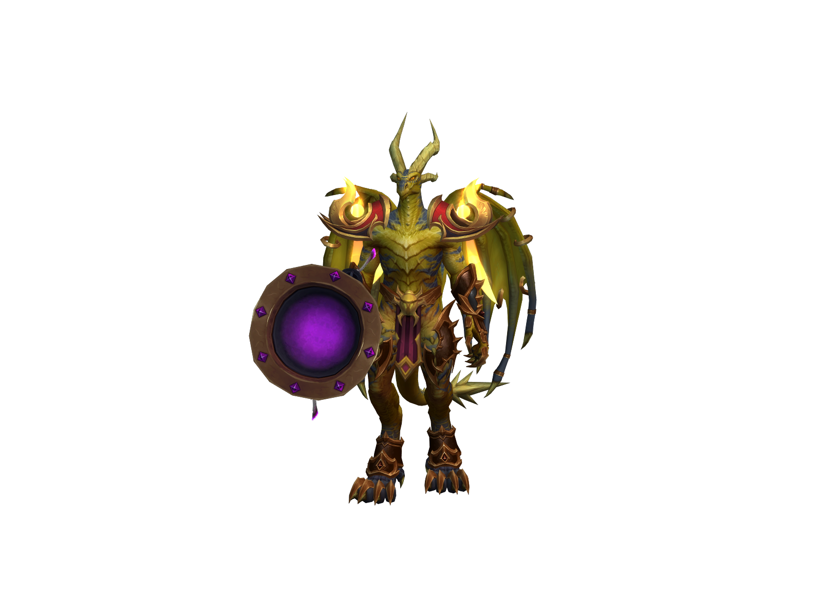 Mystdrake 3D character render