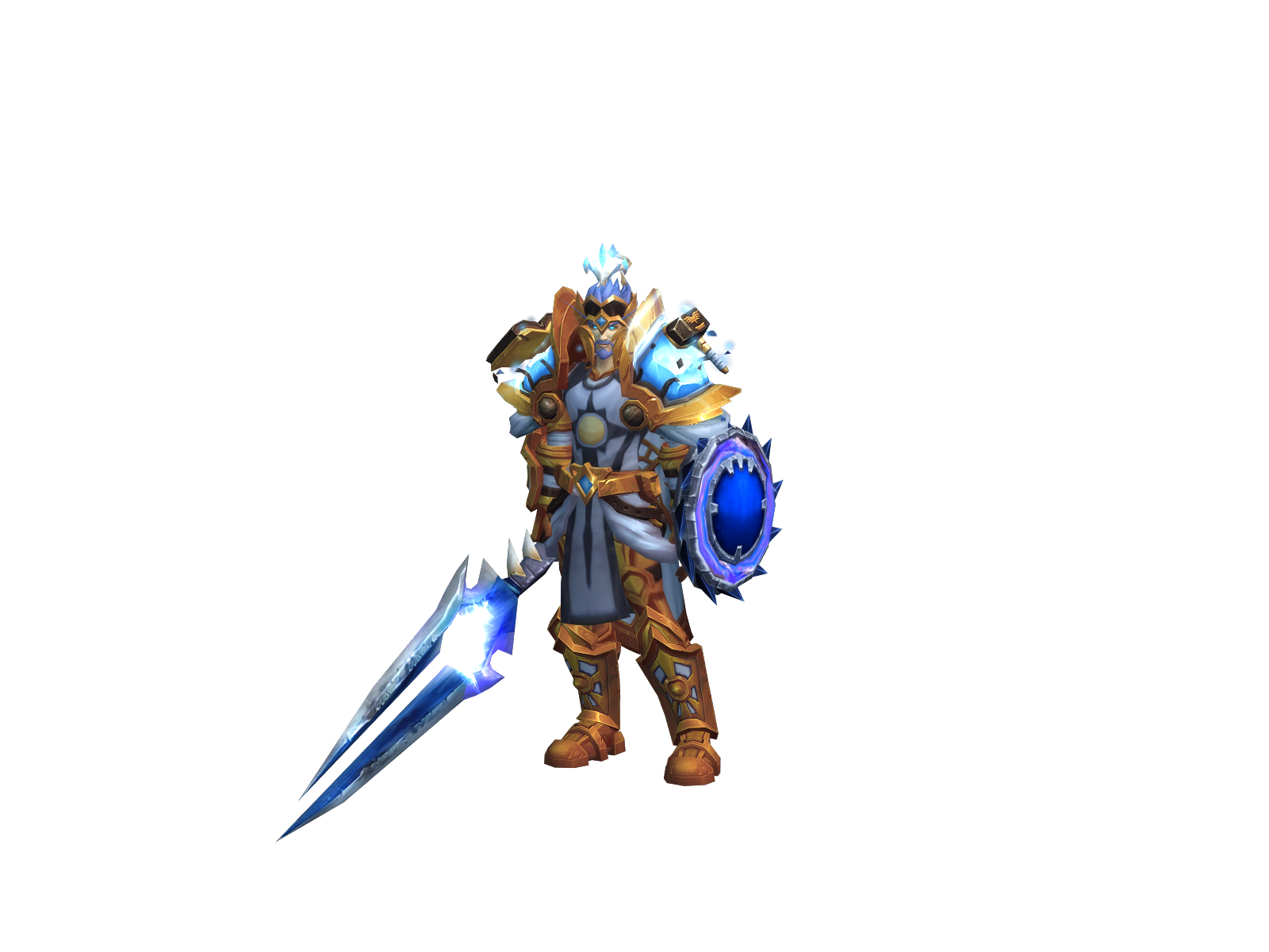 Dandron 3D character render