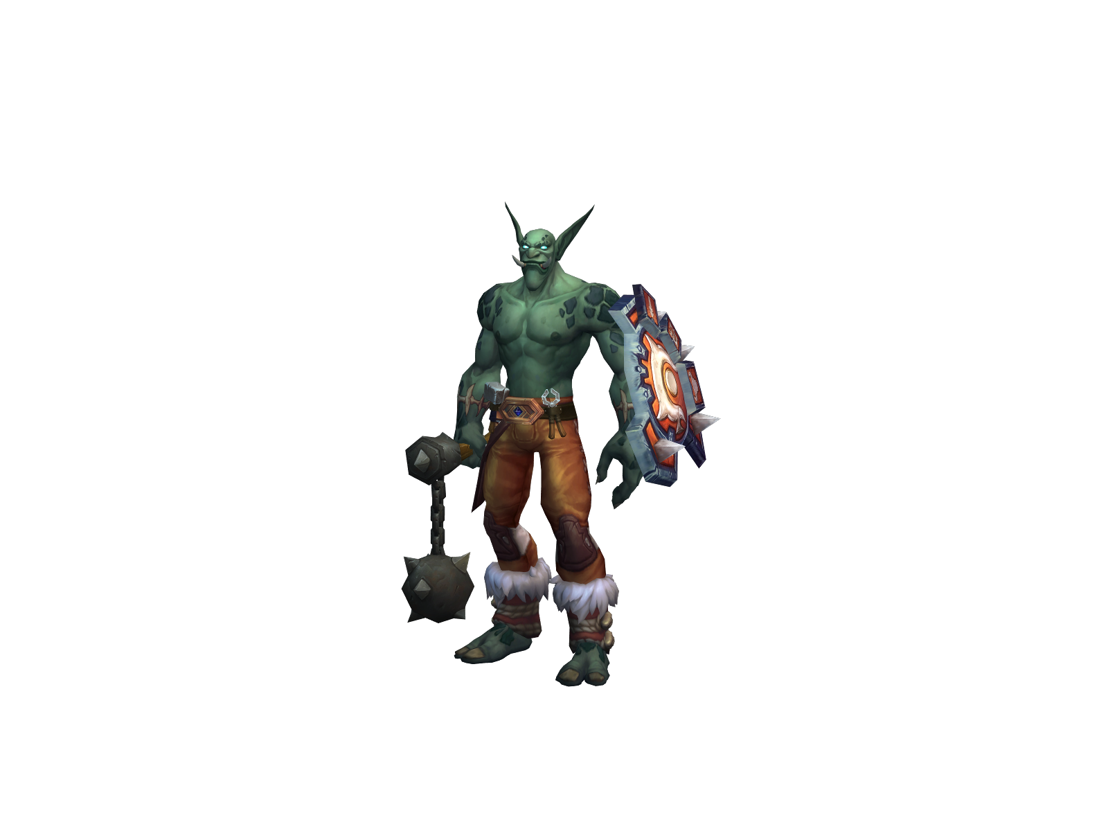 Trògdòr 3D character render
