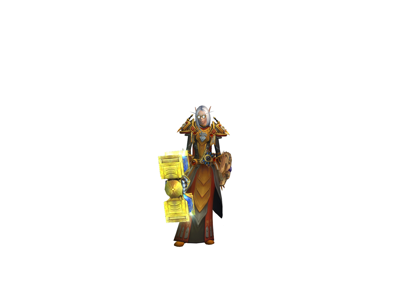 Elvay 3D character render