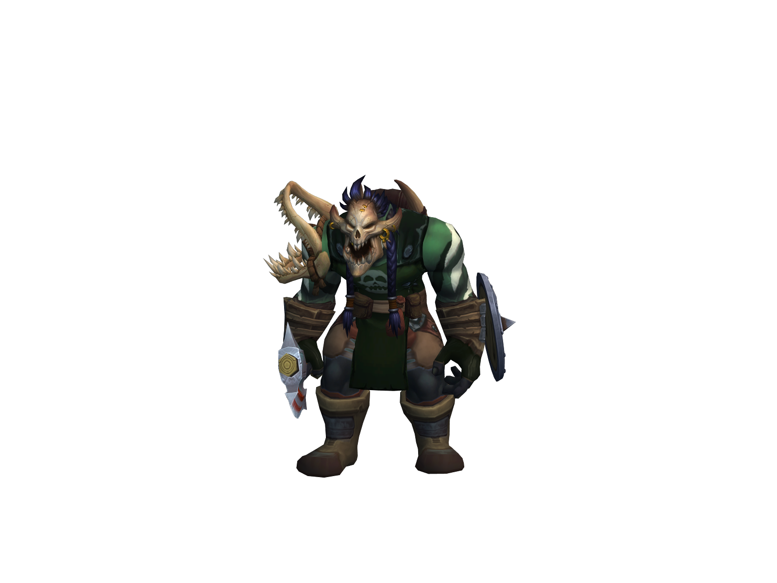 Gonative 3D character render