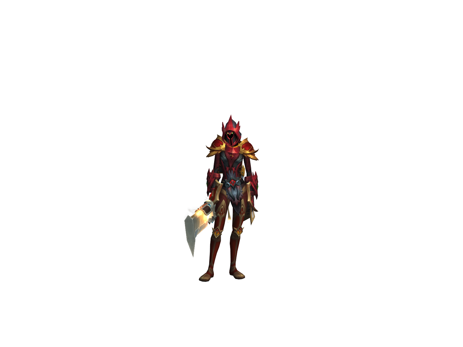 Dawnshade 3D character render