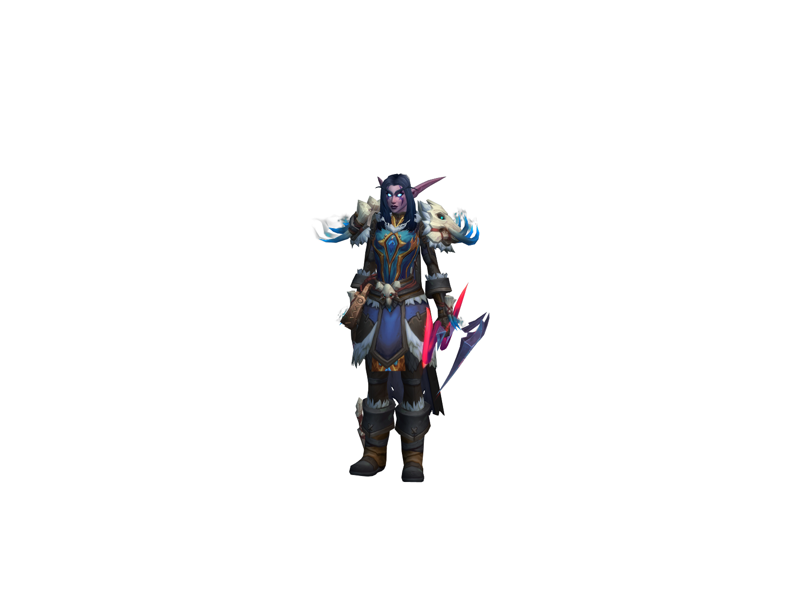 Mezasu 3D character render