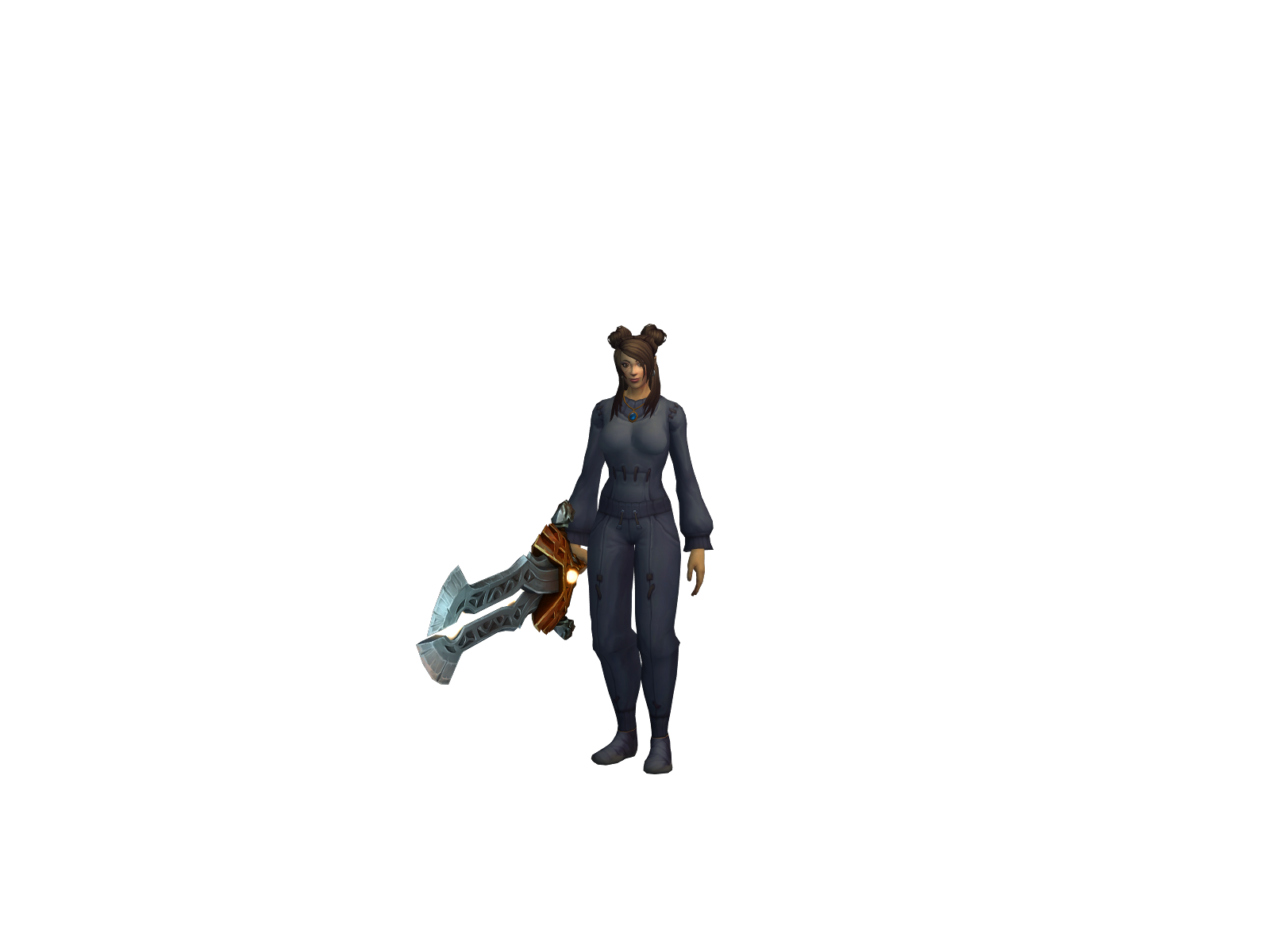 Coneux 3D character render