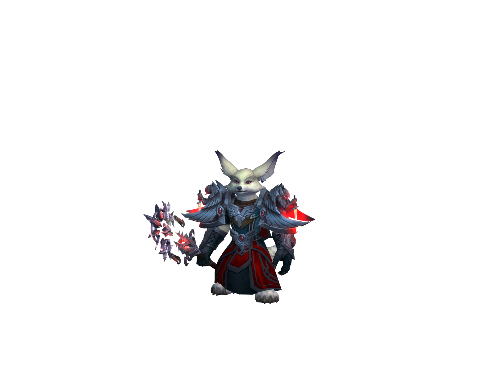 Laiku 3D character render