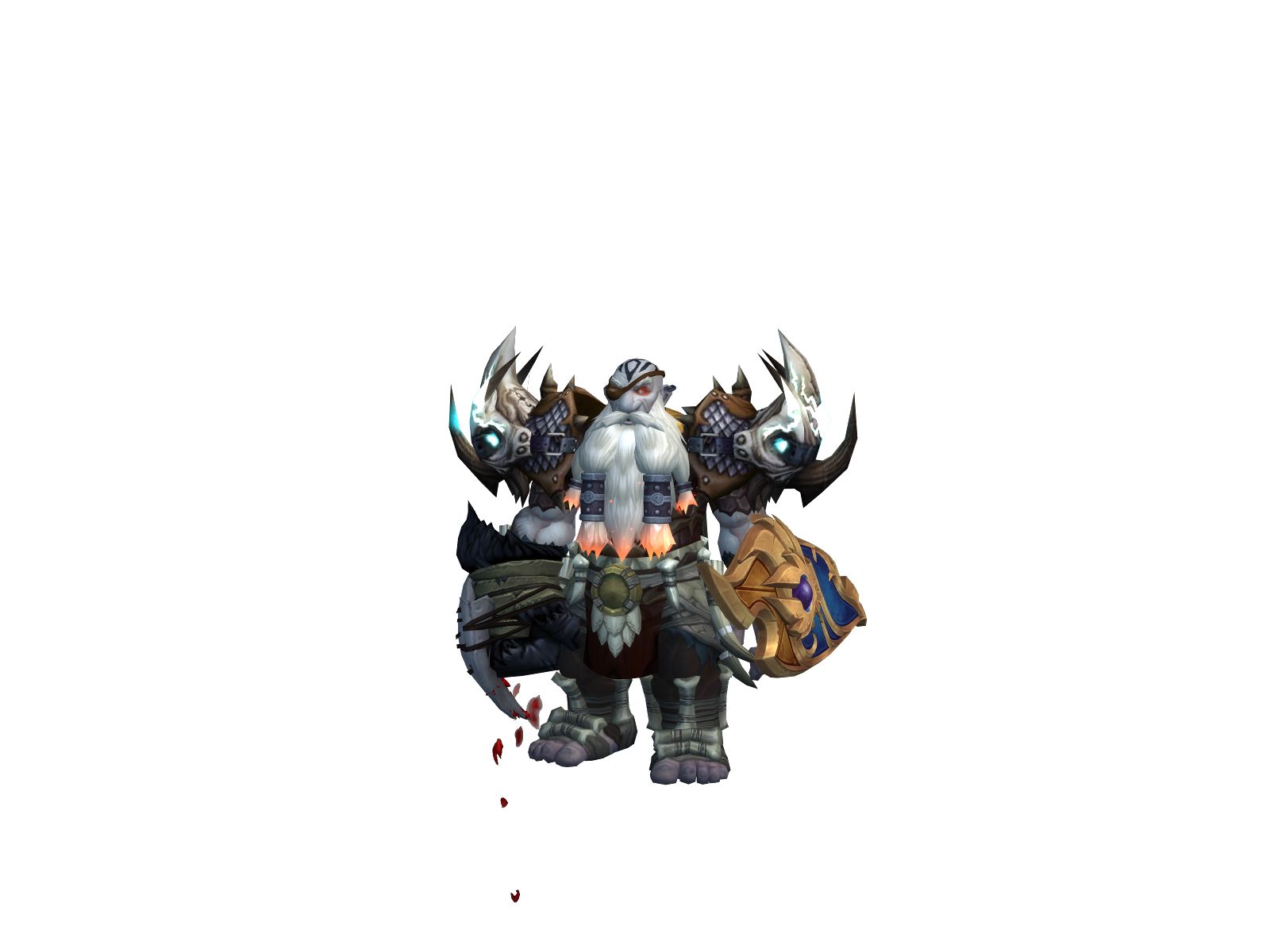 Rockychan 3D character render