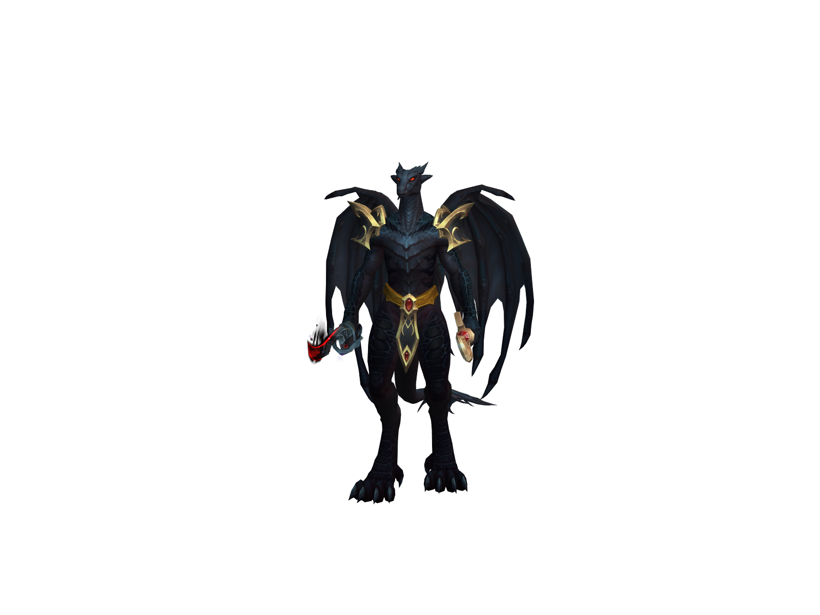 Hermóðr 3D character render